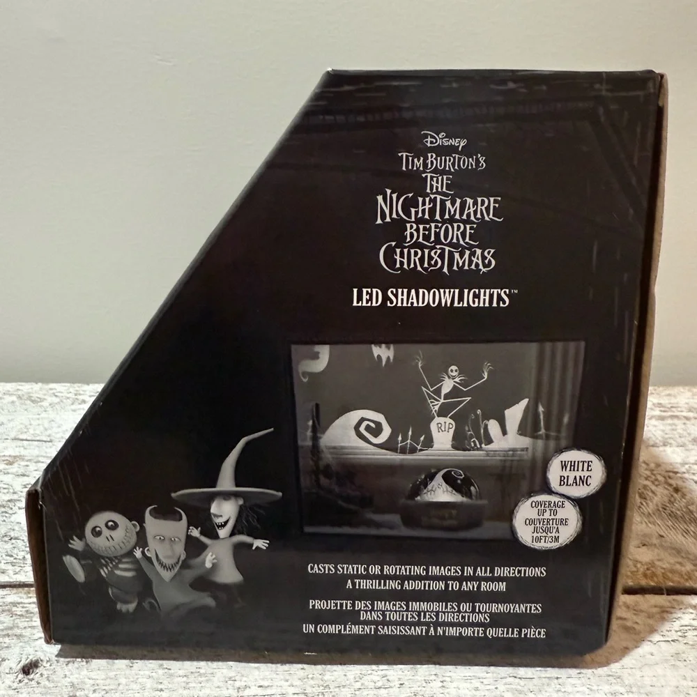 The Nightmare Before Christmas LED Rotating Projection Shadowlights